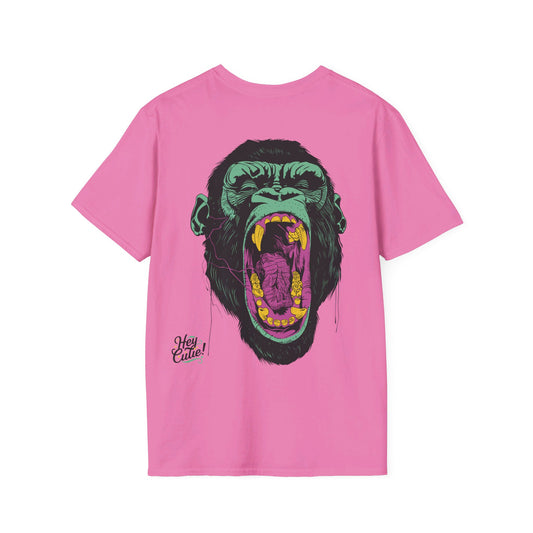 Hey Cutie Monkey Scream T-Shirt