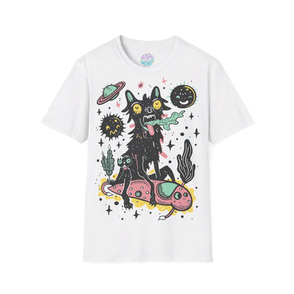 Alien Dog Weirdcore T-Shirt